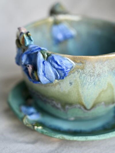 Filiżanka "Kwietne ptaszki"