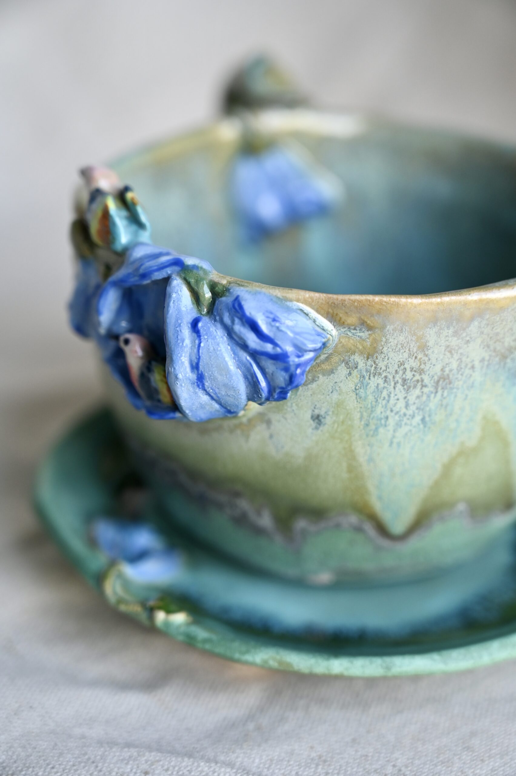 Filiżanka "Kwietne ptaszki"