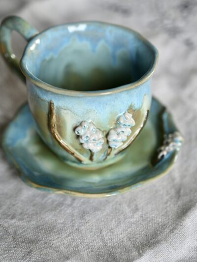 Filiżanka "Biały Szafirek"