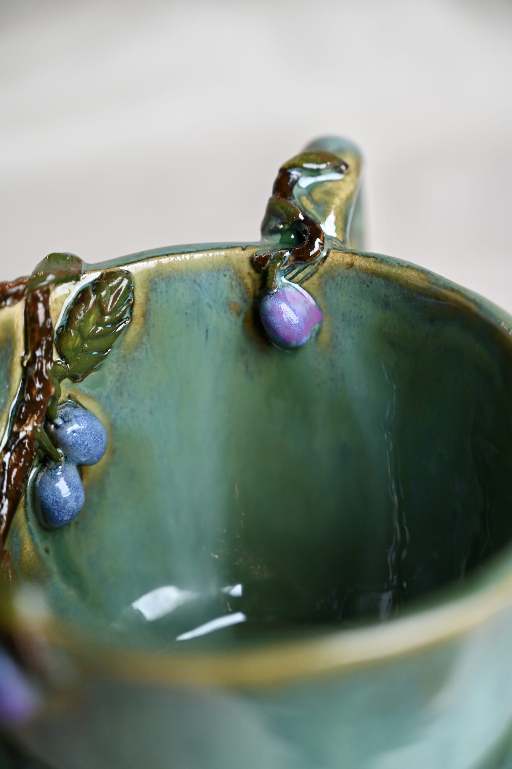 💜 Filiżanka „Kocham śliwki” - obrazek 2